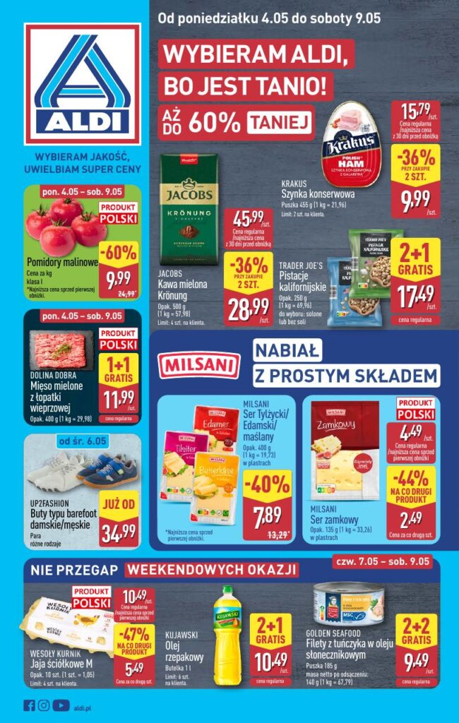 Aldi gazetka 4.05–9.05