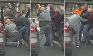 В Варшаве водитель Porsche жестоко избил 66-летнюю женщину на дороге [ВИДЕО]